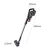 Sharp Vacuum Cleaner Cordless Stick Cleaner Ractive Air Lightweight with Stand 1.5kg Black EC-FR5-B