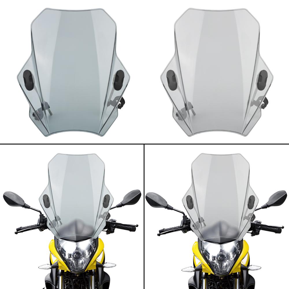 Adjustable Windscreen Windshield Covers Universal Motorcycle Windscreen For HONDA CBR600RR CB1000R GXSR 600 750 For MT07 MT09
