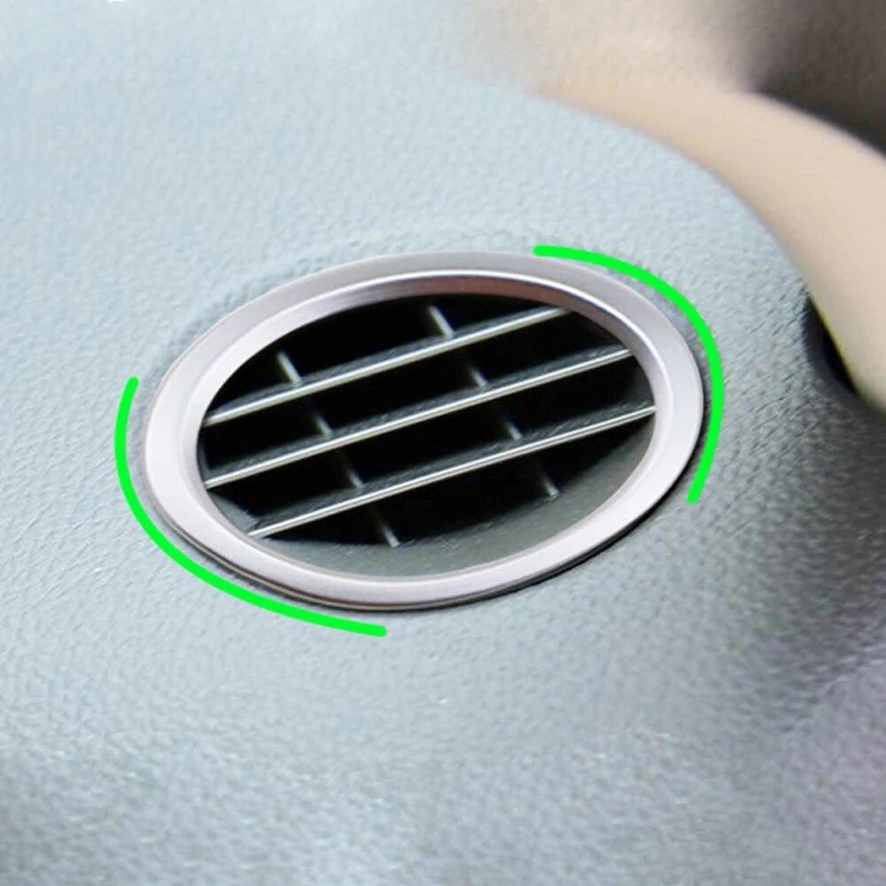 2 шт., наклейка на переднюю крышку автомобиля, крышка вентиляционного отверстия переменного тока для Honda Vezel HRV HR-V 2014-2022