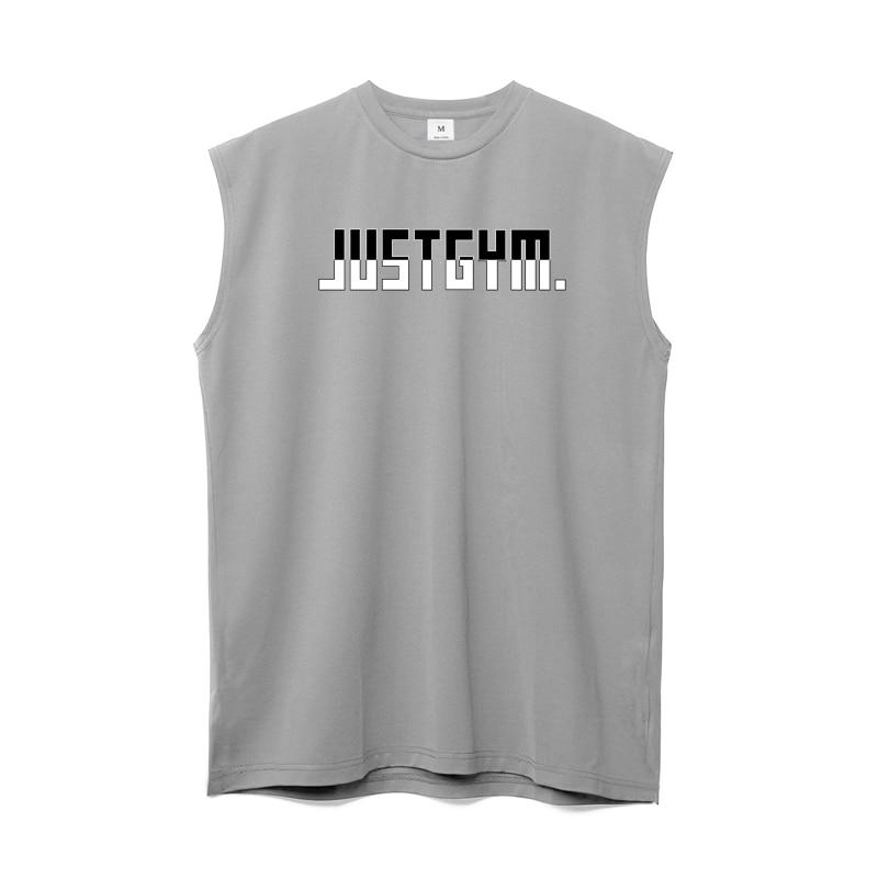 Muscleguys Fitness Clothing Summer Men Quick Dry Bodybuilding Vest Running Training Loose Sleeveless T-Shirt