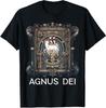 НОВЫЙ ОГРАНИЧЕННЫЙ Agnus Dei Sanctus Традиционный Латинский Католический Футболка Мужские Женские Футболки Топ Топы Футболка