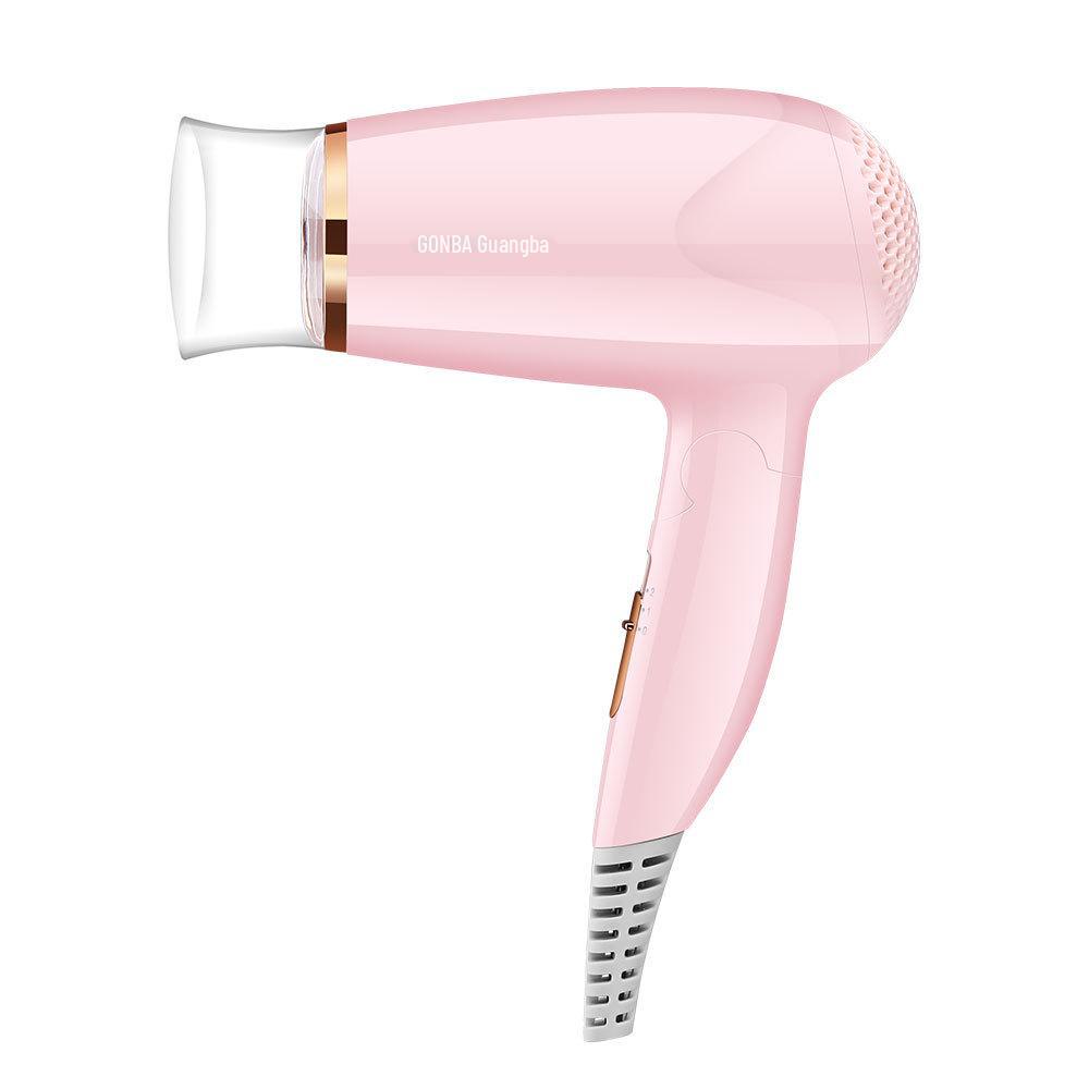 Guangba Портативный Складной Маломощный Фен с Технологией Отрицательных Ионов - Бережный к Волосам