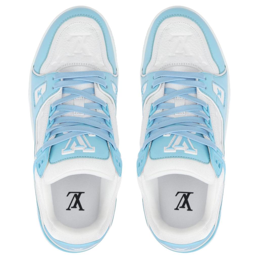 Louis Vuitton Кроссовки Lv 'White Monogram Blue' 1ABOFI