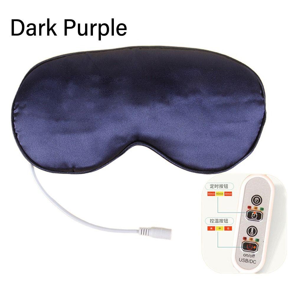 Blindfold For Blepharitis Sleeping Eye Mask Silk Eyes Cover Hot Steam Compress Eye Mask USB Heated