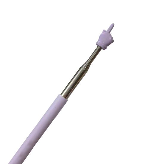 Выдвижная палочка для пальцев, выдвижная телескопическая указка для учителей в классе, мини-ручной презентер, доска для презентации, указатель