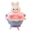 Plush Bouquet Toy Cartoon Animal Holding Flowers Rabbit Doll Chinese Valentine's Day Gift Confession Doll