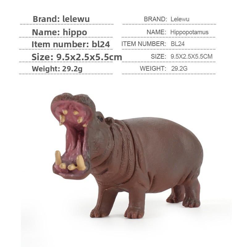 Wild Animal Elephants Tigers Model Set With Realistic Zoo Figures For Kids Educational Play And Learning