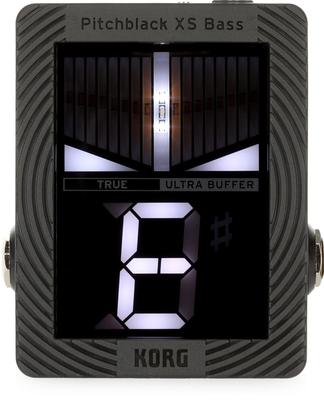BASS Pitchblack XS Басовый Хроматический Педальный Тюнер KORG KORG/PB-XS, тюнер, специфичный для бас-гитары,