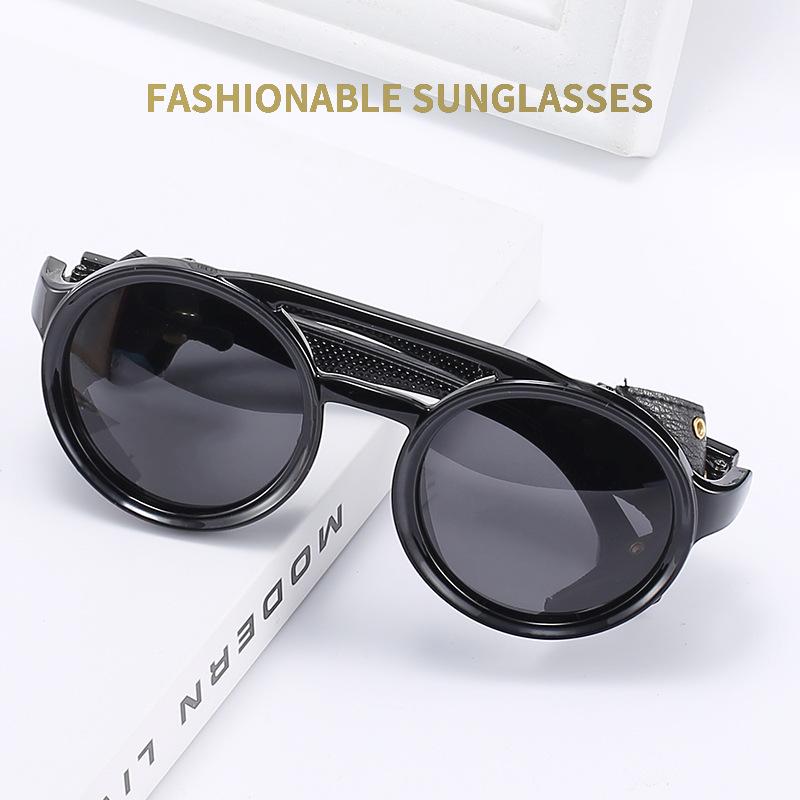 Polarized Retro Punk Windshield Cycling Sunglasses for Men - European & American Style 841