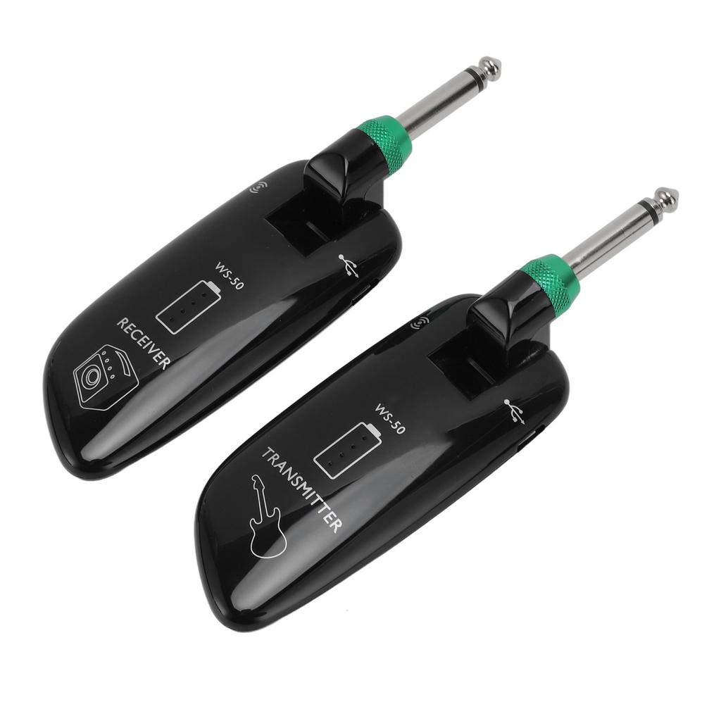 Беспроводная гитарная система 20–20 кГц без потерь, вращающийся, plug-and-play беспроводной гитарный передатчик