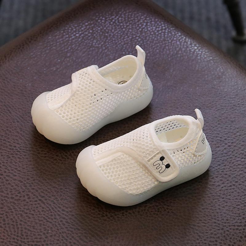 Tênis Baby Shoes Boys/Girls Toddler Shoes 2024 Summer New Boy Breathable Mesh Sports Shoes Girls Soft Sole Mesh Shoes Kids Shoes