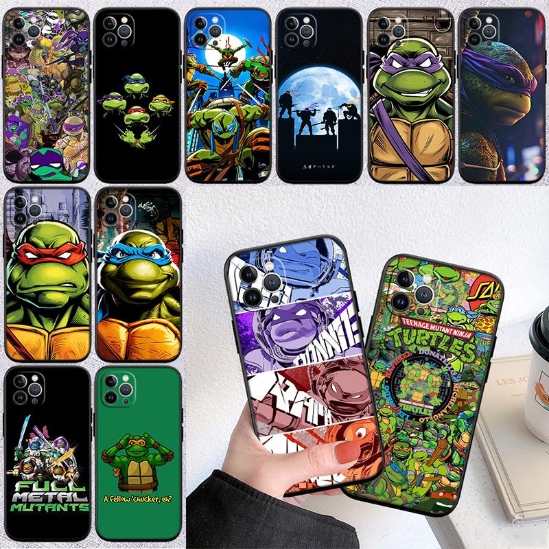 QE27 TMNT New High-End Shell Phone Case for Xiaomi Poco C40 C50 C51 C55 C65 C71 C75 F3 F5 F6 F7 M2 M3 Pro Ultra