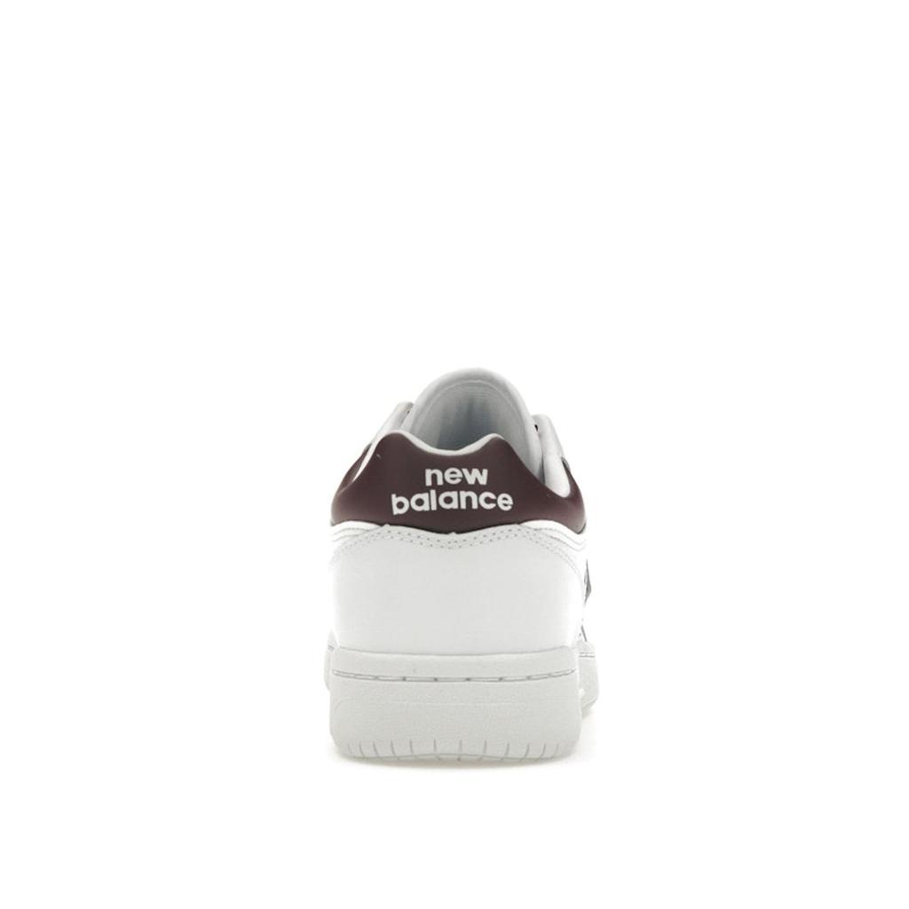 New Balance 480 White Burgundy Unisex Sneakers BB480LDB