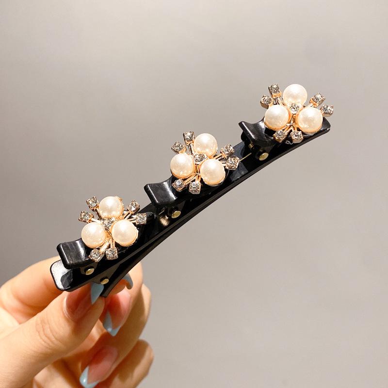 Осенне-зимняя заколка для волос «Кофе»: Женские бесшовные клипсы-уточки, BB и для челки