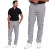 Men's Cotton Trousers Classic Chinos Pockets Elegant MORAJ 33 GREY