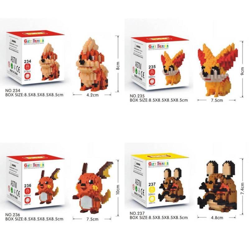 Micro Toy Blocks Construction Creative Building Children Birthday Gift