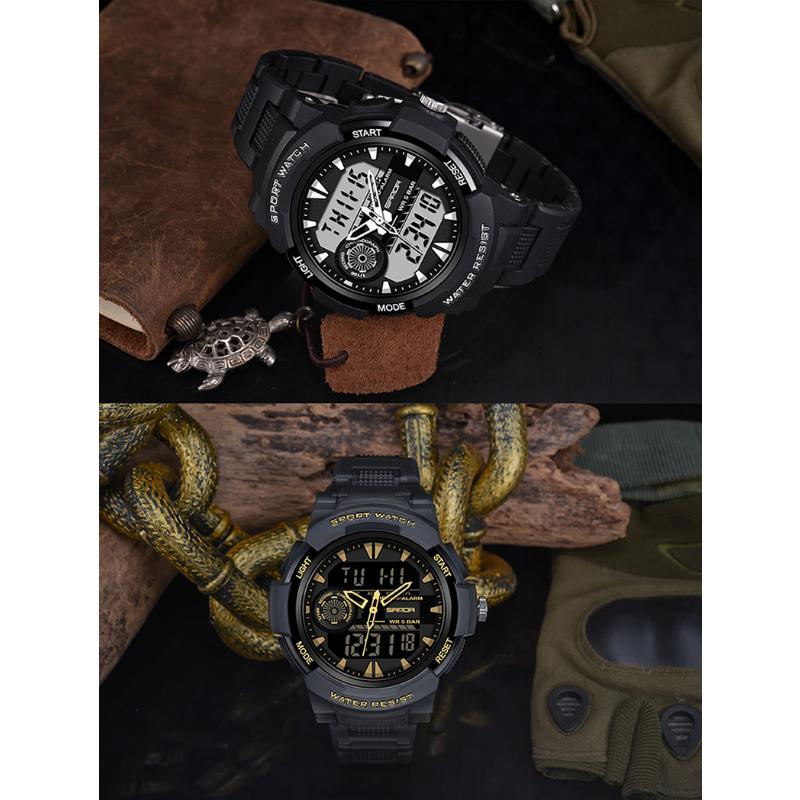 Новые модные часы, повседневные простые спортивные часы, многофункциональные электронные часы