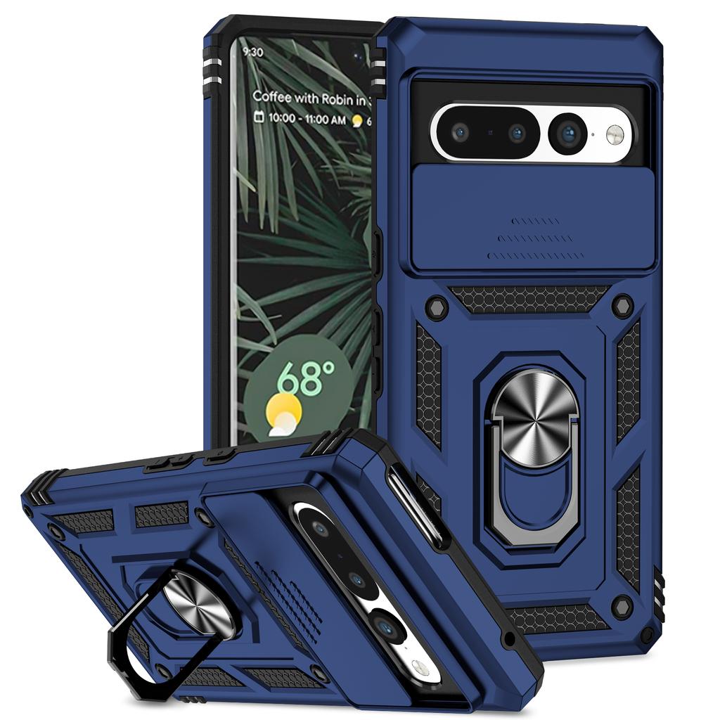 Для Google Pixel 10 Pro XL 9 8 7 Pro 9A 8A 7A 6A Чехол со сдвижной крышкой для камеры Бронированный ударопрочный бампер Военного класса Защитный чехол