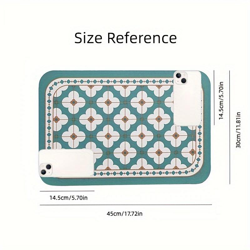 1Pc Premium Waterproof Non-Slip Pet Food Mat-Easy Cleaning,Durable,and Protective Design Pvc Material for Dog and Cat Supplies