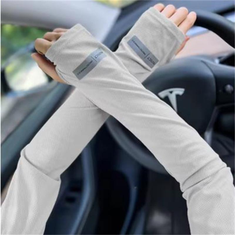 Солнцезащитная маска Спорт Лето На открытом воздухе Ушной шнурок Шарфы Маска Защита шеи Ледяной шелк с отверстием для очков Мужская