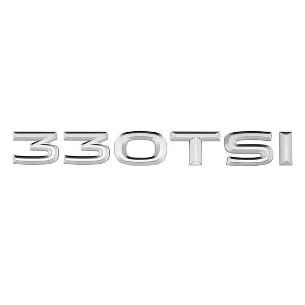230TSI 280TSI 330TSI 380TSI автомобильный логотип наклейка багажник эмблема значок наклейка для гольфа Touareg Jetta Passat CC Vento Bora Beetle Polo