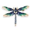Металлические эмалевые броши и значки в виде стрекозы для девочки/женщины, значки на лацкан в виде насекомого, аксессуары для одежды, ювелирные изделия, подарки на день рождения, ювелирные изделия