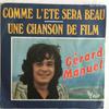 7-дюймовая пластинка GRARD MANUEL Comme Lt Sera Beau 45V14124 Vogue 1976 Франция Поп Б/у
