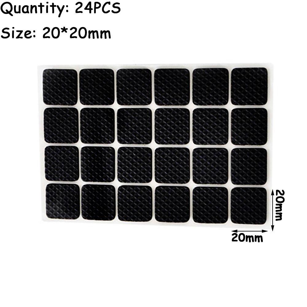 Soft Self-adhesive Table Bumper Floor Protector Anti-slip Mat Furniture Leg Pads Anti Noisy