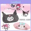 Cute Plush Pencil Case With High Capacity Star Kirby Cinnamon Dog Mele Kitty And Kumiko Pup Design