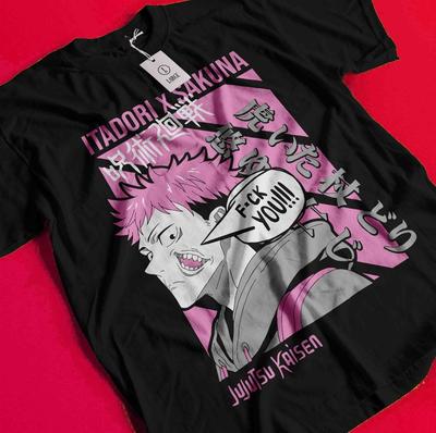 Футболка Итадори Сатору Годжо Футболка Jujutsu Kaisen Футболка Тодзи Футболка Сукуна Махорага AA252