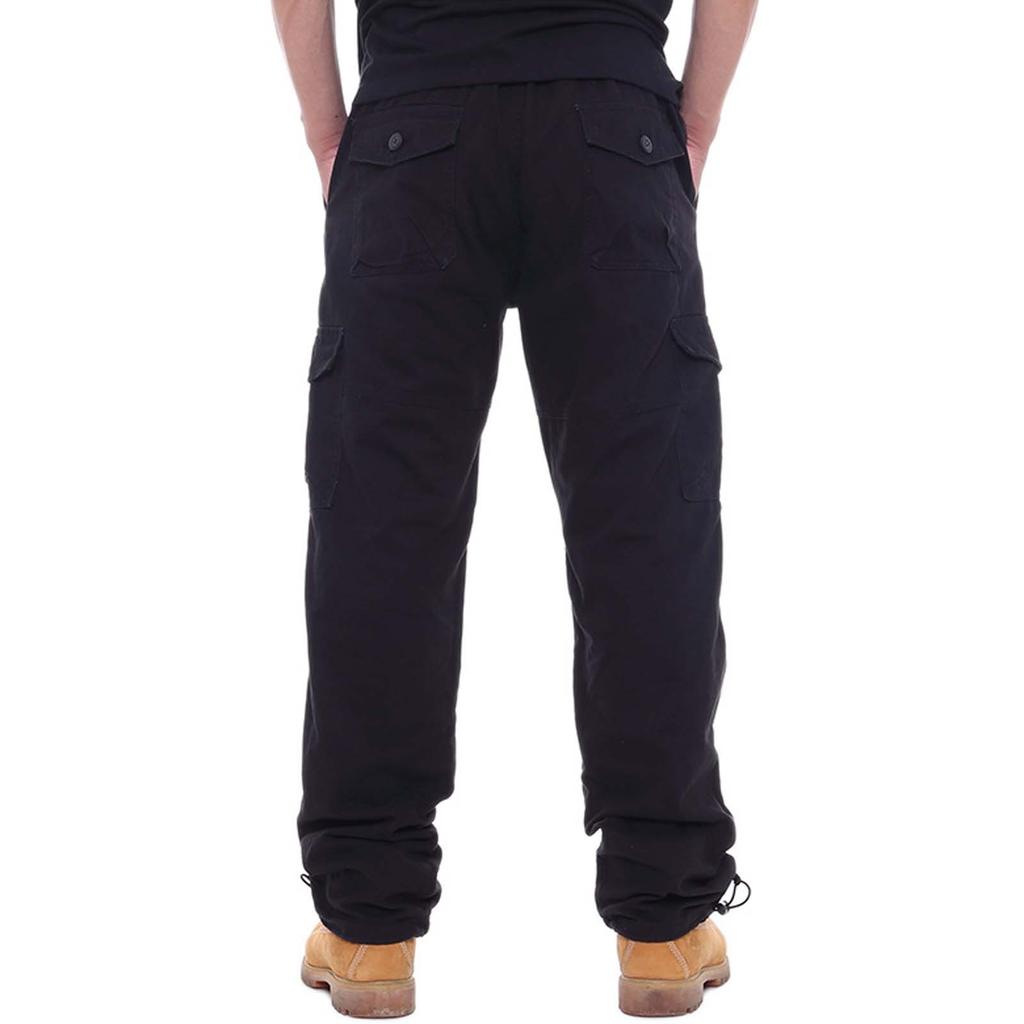 Мужские повседневные брюки с несколькими карманами, брюки-карго в стиле милитари, уличные походные мужские брюки в стиле хип-хоп