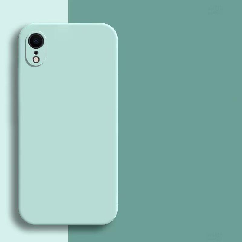 Жидкий силиконовый чехол для iPhone XR X Xs Max Ударопрочный ТПУ Силиконовый Защитный Задний Чехол для Телефона для iPhone X XR Xs Max