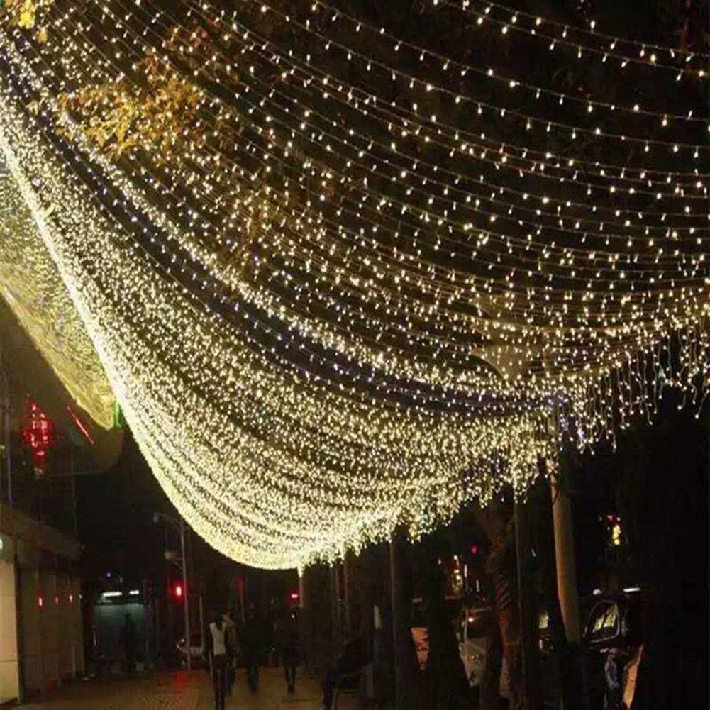 200 LED LED String Lights Built-in Switch Garden Decoration
