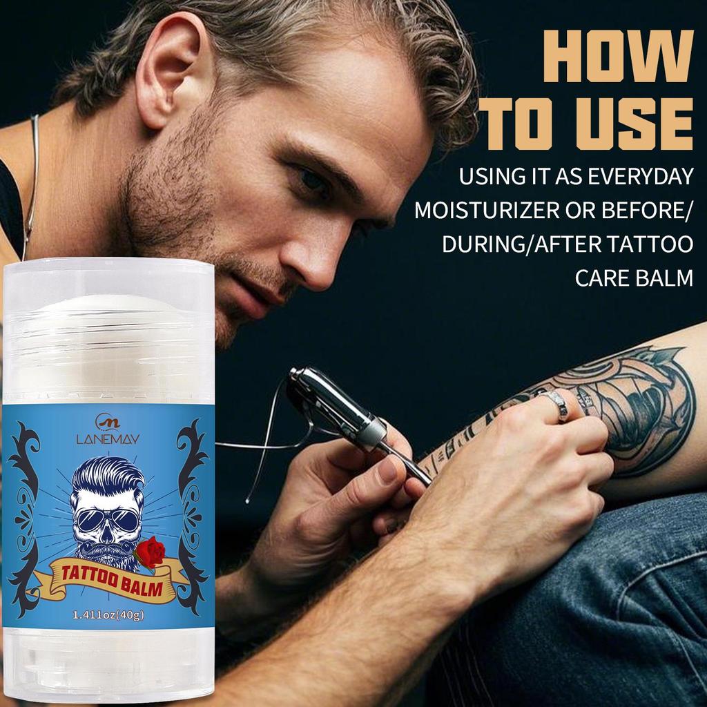 Tattoo Balm - Enhance Tattoos Color & Moistens Skin, Keep the Tattoo Pattern - Non-irritating & Safe for Skin