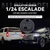 Масштаб 1/24 Cadillac Escalade Внедорожник Сплав Литье под давлением Модель Игрушка с инерционным механизмом Подарок Друзьям Коллекция Хобби Декоративный Прекрасный Подарок