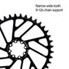 Stone Bike Chainring AXS Flattop T-type Chain 12S 0mm Offset Direct Mount Round for Sram X0 XX SL GX 38T 48T Hollow Aero 8 pins