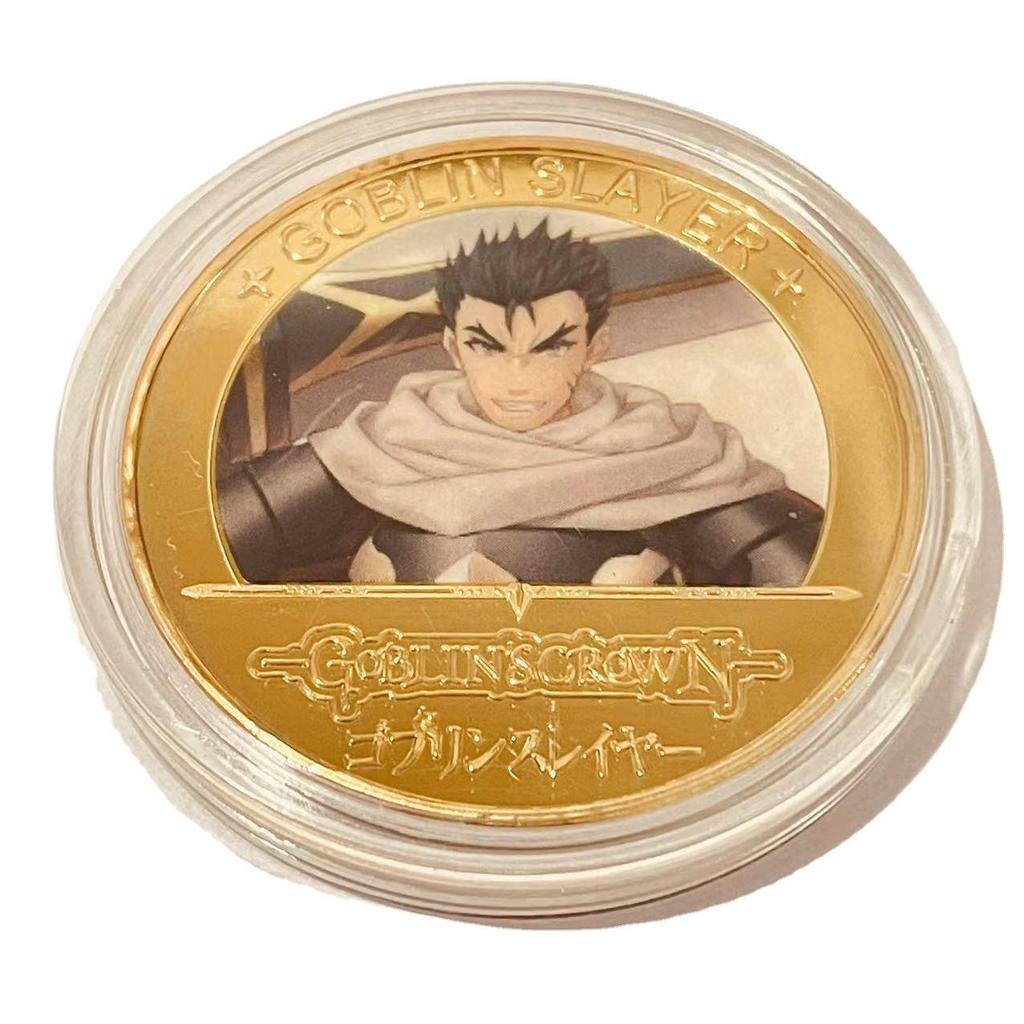 Classic Anime Commemorative Coin Anime Coin Peripheral Die Casting Metal Coin Gift Collection