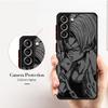Черный чехол-бампер для телефона Samsung Galaxy S9 S21 S10 S24 S23 Ultra S25 S20 Note 20 10 S21 FE S22 Plus Dragon Ball Torankusu