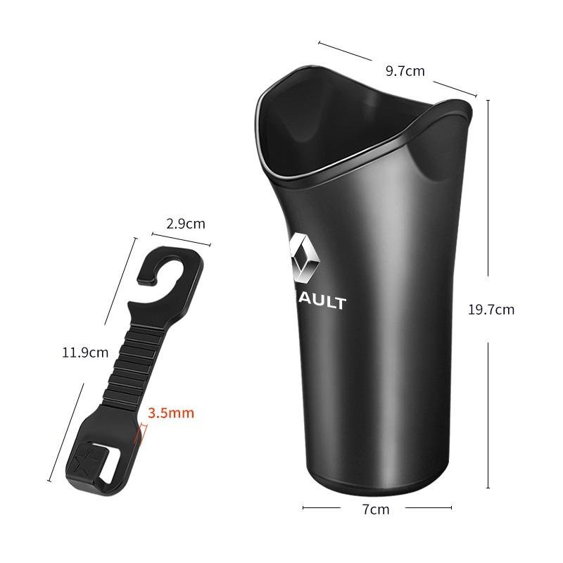 Car Storage Box Umbrella Garbage Organizer Bucket For Renault Dacia Kadjar Captur Megane 1 2 3 4 CC Laguna 2 3 Coupe Koleos