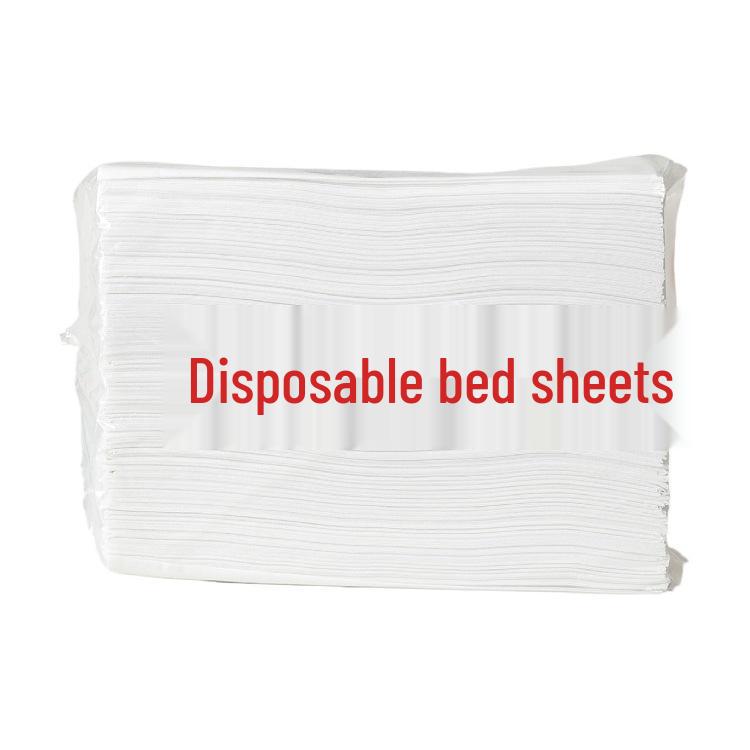Disposable Non-Woven Massage Table Sheets, Waterproof & Oil-Proof, with Face Hole, 100-Pack