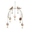 Настенные колокольчики Скворечник, Wind Chime Wall Hanging Birdhouse,  Duli