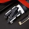 Men's Genuine Leather Belt with G Letter Automatic Buckle - Trendy Business Style for Young Men