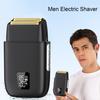 Men Electric Razor 3 Speed Adjustable Digital Display Waterproof Rechargeable Travel Portable Foil Shaver Hair Beard Trimmer Remover Tool