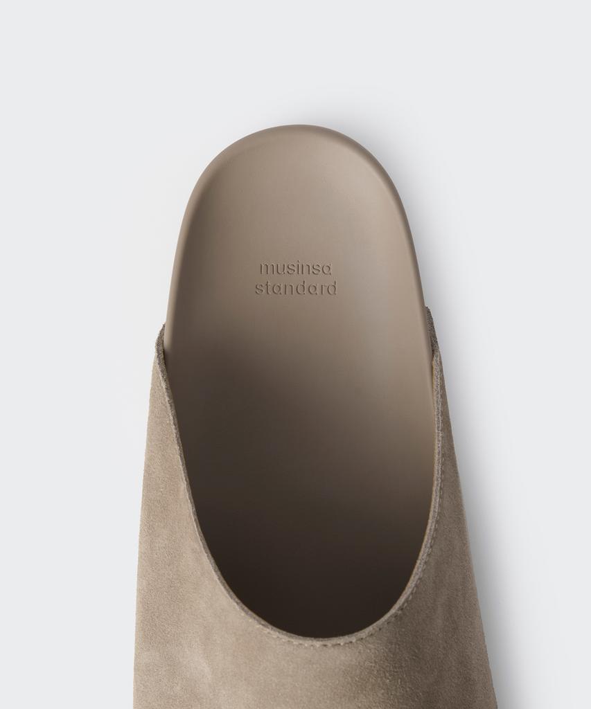 Musinsa Standard Замшевая мюля [Тауп]