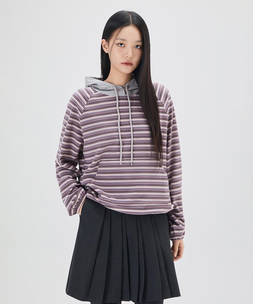 MIXXO Striped Hoodie Re Lwg249A_Miwlwg36Qa