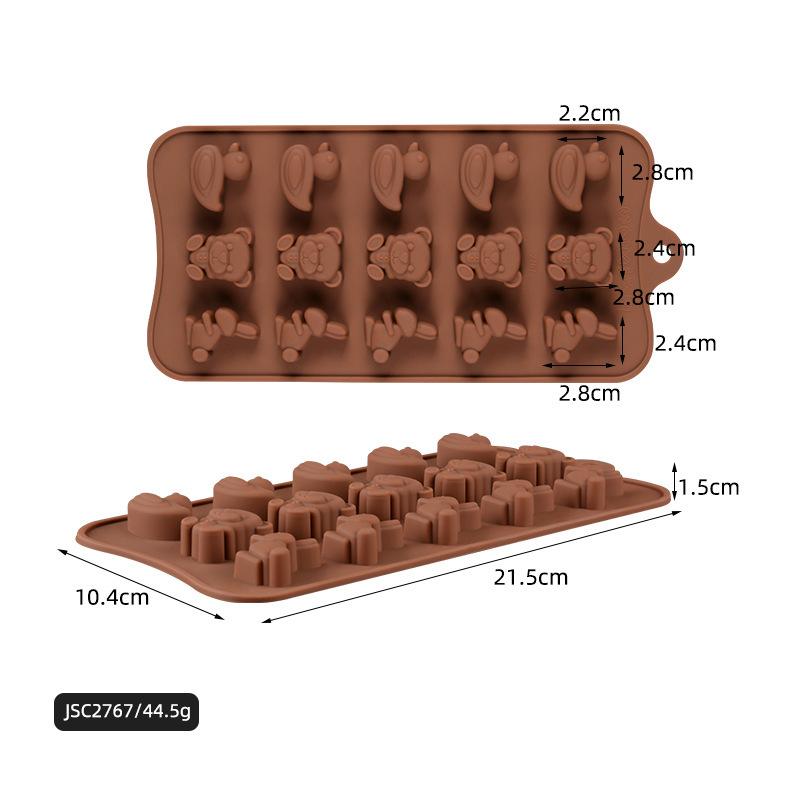 Silicone Chocolate Mold Baking Cake Pan For Pastry Bakery DIY Confectionery Tools Candy Making Accessories