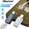 HdoorLink Male Type-C To Female Lightning Port Earphone Converter USB C Headphone Audio Adapter Compatible With iPhone15 16 Pro Max Plus Tablet