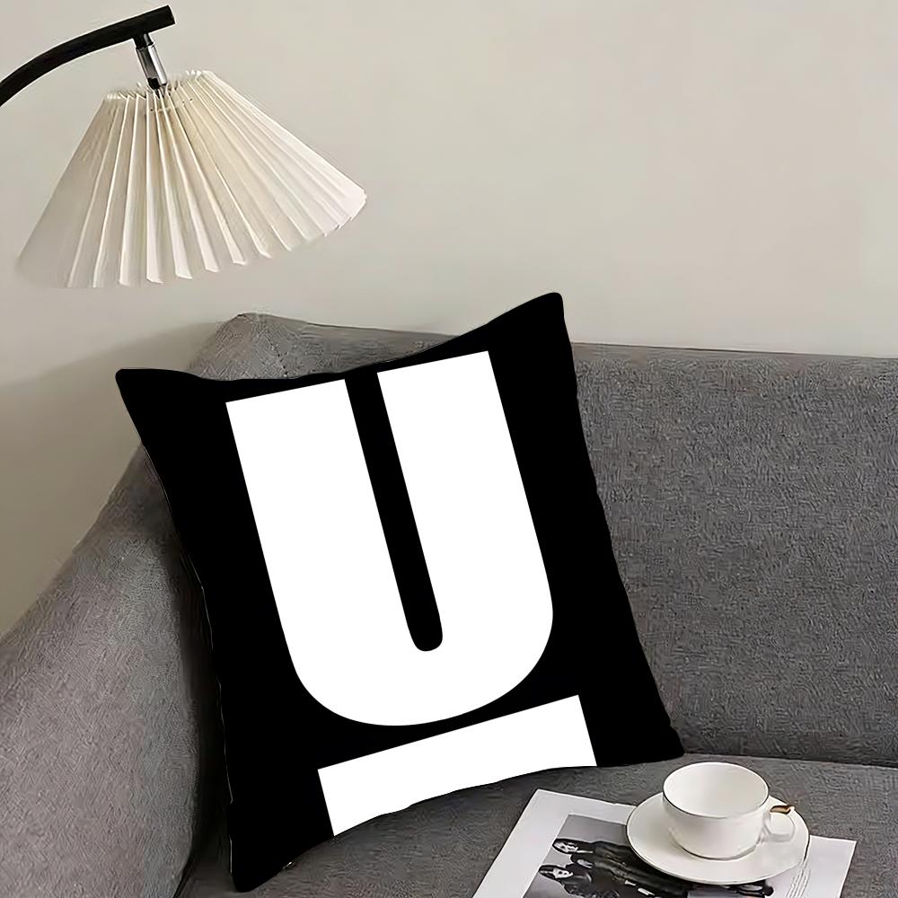 Бренд UUndercover Подушка-чехол Элегантный комфорт Наволочка Диван-кровать Двусторонняя печать Невидимая молния Декор для дома