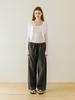 TINKNIT Pony Cotton Pants _ White