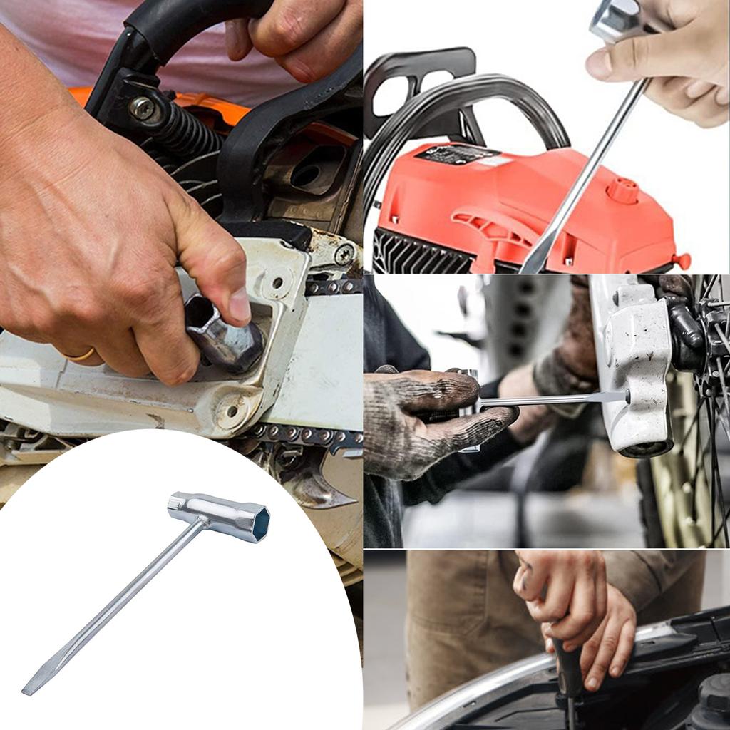 4 шт. Эргономичный свечной ключ 13 мм-19 мм из нержавеющей стали, съемник для бензопилы, мотокосы